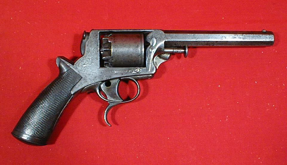 Tranter's Patent Revolver made and marked...  " William Tranter's Patent Made For Hyde & Goodrich New Orleans "