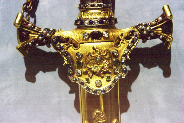 Front Detail of Grant's Sword